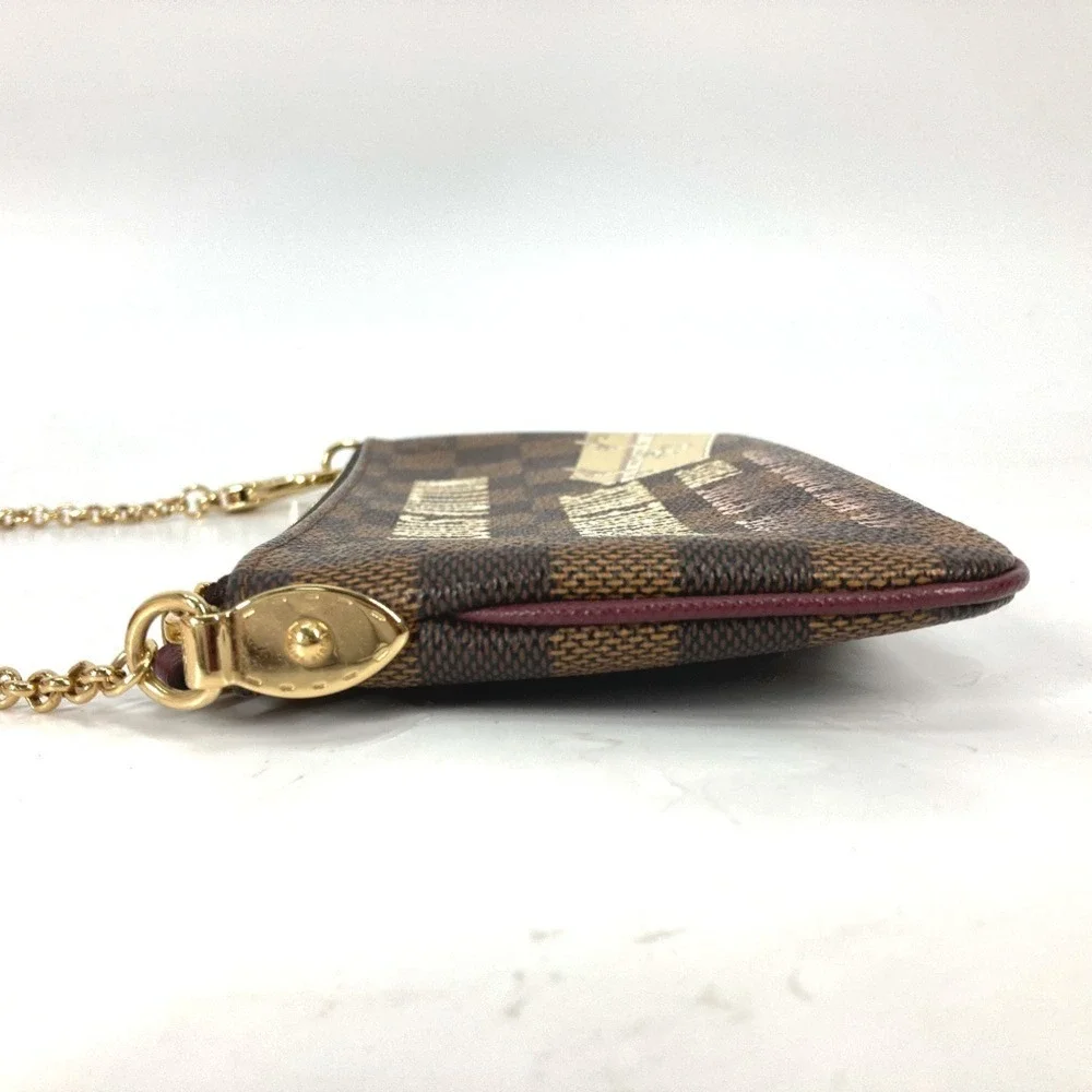 LOUIS VUITTON Brown Damier Canvas Pochette Shoulder Bag